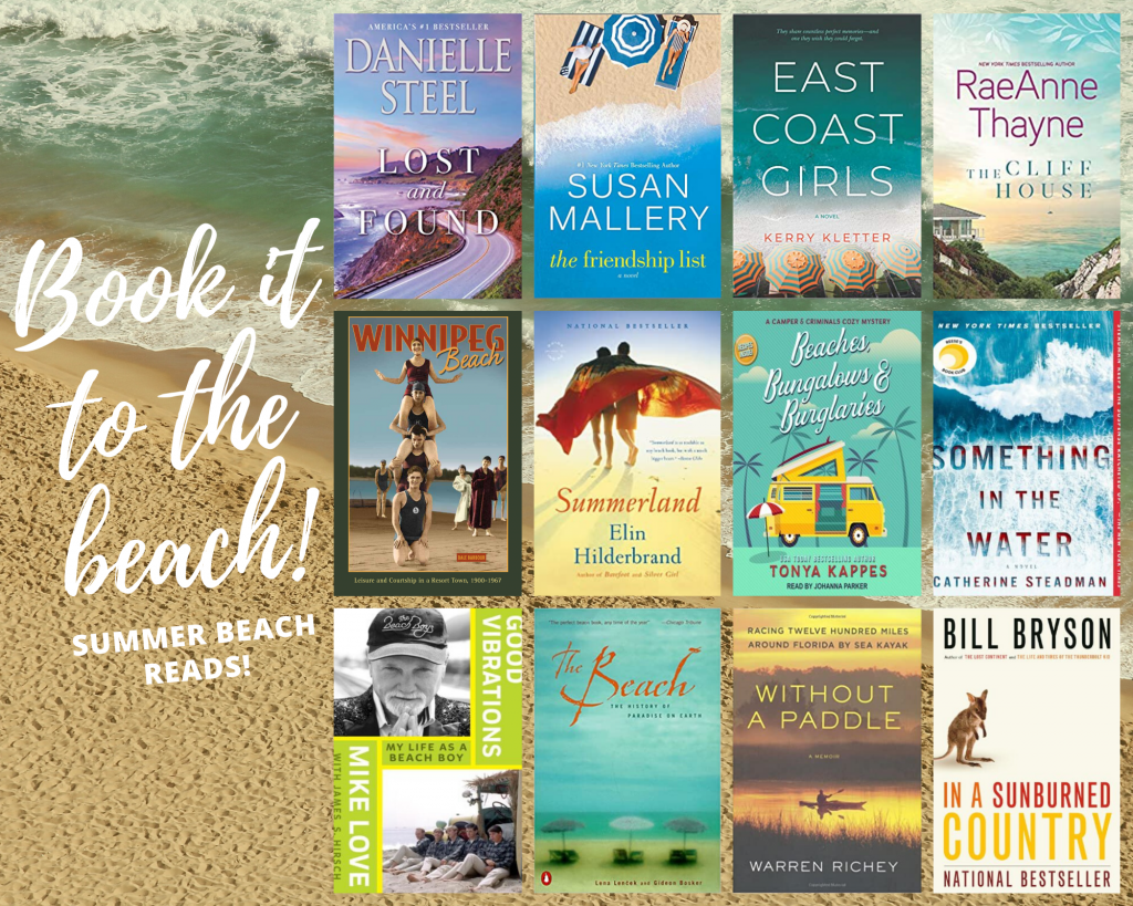 Book it to the Beach…Virtual Book Display – Stirling-Rawdon Public Library